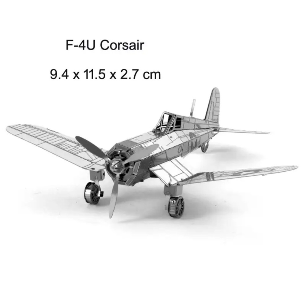 3D Metal Puzzle - Plane